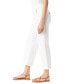 ფოტო #3 პროდუქტის Petite Amanda Shape Effect Wide-Leg Crop Jeans