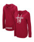 Фото #1 товара Women's Crimson Harvard Crimson My Lover Long Sleeve Hoodie T-shirt