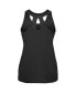 ფოტო #3 პროდუქტის Women's Black Pittsburgh Steelers 2024 NFL Training Camp Tank Top