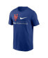 Фото #3 товара Men's Royal New York Mets Willets Point Hometown T-shirt