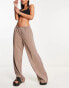 Фото #2 товара Weekday Chase smart pull on trousers in stone