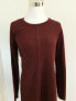 Фото #4 товара Style & Co Women's Crew Neck Pull Over Tunic Sweater Scarlet Wine Size S