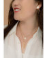 ფოტო #3 პროდუქტის Caroline Mother of Pearl Stud & Fringe Earrings