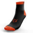 OTSO Multi-sport Low Cut Black&Fluo Orange socks