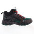 Фото #3 товара Fila Oakmont Trail Mid 1JM01276-362 Mens Green Athletic Hiking Shoes 11.5
