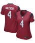 Фото #4 товара Women's Deshaun Watson Houston Texans Player Game Jersey - Red