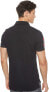 Фото #3 товара U.S. Polo 274543 Men Slim Fit Solid Polo Underside Of Collar, Black, Medium