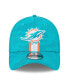 Фото #3 товара Men's Aqua Miami Dolphins 2024 Sideline 39THIRTY Flex Hat