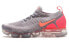 Кроссовки Nike Vapormax Grey Crimson GS 942843-005