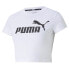 Футболка узкая мужская PUMA Essential Slim Logo с коротким рукавом PUMA WHITE, M - фото #1