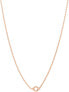 Bronze necklace with a ring for Storie pendants RZC006