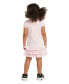 Little & Toddler Girls Short Sleeve Ruffle Polo Dress