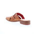 Фото #6 товара Bed Stu Mayra F392022 Womens Brown Leather Slip On Mule Flats Shoes 6
