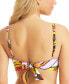 Фото #2 товара Women's Vibe Check Banded Bikini Top With Ring, Created for Macy's