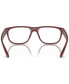 Men's Pillow Eyeglasses, AX3102U 56