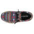 Фото #4 товара Roper Clearcut Southwest Low Boat Womens Black, Blue, Red Flats Casual 09-021-1