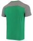 Фото #2 товара Men's Kelly Green, Heathered Gray New York Jets Gridiron Classics Field Goal Slub T-shirt