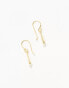 Kingsley Ryan teardrop earrings in gold plated