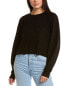 Фото #1 товара John Elliott Cropped Sweatshirt Women's Black 0