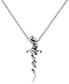 Фото #1 товара Men's Serpent 24" Pendant Necklace in Stainless Steel