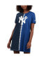 Women's Navy, Royal New York Yankees Ace Tie-Dye Sneaker Dress
