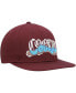 Men's Burgundy Upper Echelon Snapback Hat