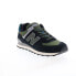 Фото #2 товара New Balance 574 U574KBG Mens Black Suede Lace Up Lifestyle Sneakers Shoes