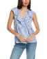 Фото #1 товара Joie Raquel Silk Top Women's Blue S