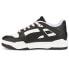 Puma Slipstream Runway Lace Up Womens Black, White Sneakers Casual Shoes 386745 5.5 - фото #3