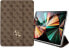 Фото #2 товара Etui na tablet Guess Etui Guess GUIC12G4GFBR Apple iPad Pro 12.9 2021 (5. generacji) Book Cover brąz/brown 4G Collection