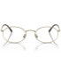 Men's Oval Eyeglasses, AR 131VM 50