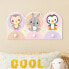 Фото #7 товара Kindergarderobe Eule Hase Pinguin