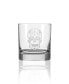 Фото #4 товара Sugar Skull 3 Piece Gift Set - Whiskey Decanter And Rocks Glasses