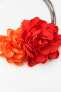 Фото #3 товара Колье-шнурок с декоративными цветами ZARA