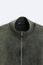 Фото #10 товара Куртка в винтажном стиле в рубчик ZARA