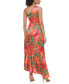 ფოტო #4 პროდუქტის Women's Floral-Print One-Shoulder Maxi Dress