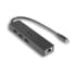 Фото #1 товара i-tec Advance USB-C Slim Passive HUB 3 Port + Gigabit Ethernet Adapter - USB 3.2 Gen 1 (3.1 Gen 1) Type-C - RJ-45,USB 3.2 Gen 1 (3.1 Gen 1) Type-A - 5000 Mbit/s - Black - LAN - 0.16 m
