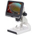 Фото #1 товара Levenhuk Rainbow DM700 LCD - Digital microscope - Black - White - Plastic - LCD - 17.8 cm (7") - 0 - 83 mm