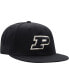 Фото #4 товара Men's Black Purdue Boilermakers Team Color Fitted Hat