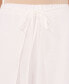 ფოტო #3 პროდუქტის Women's Overlap Tie Front Wide Leg Soft Pants