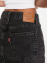 Levi's icon skirt in black STORM COMING, W23 - фото #5