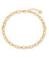 ფოტო #1 პროდუქტის 14K Gold-Plated Esme Chain Anklet