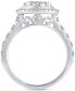 ფოტო #5 პროდუქტის Diamond Halo Cluster Bridal Set (2-5/8 ct. t.w.) in 14k White Gold