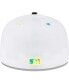 ფოტო #2 პროდუქტის Men's White Chicago White Sox Neon Eye 59FIFTY Fitted Hat