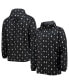 ფოტო #2 პროდუქტის Men's Black Juventus AEROREADY Full-Zip Hoodie Windbreaker Jacket