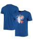 ფოტო #1 პროდუქტის Men's Royal Chicago Cubs City Cluster T-shirt