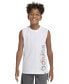 ფოტო #1 პროდუქტის Big Boys Cotton Logo Graphic Sleeveless T-Shirt