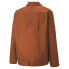 Фото #2 товара Puma We Are Legends Workwear Jacket Mens Brown Casual Athletic Outerwear 5363196