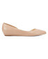 ფოტო #2 პროდუქტის Women's Saige D'orsay Pointy Toe Slip-on Flats