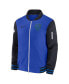 ფოტო #3 პროდუქტის Men's Royal Detroit Tigers 2024 City Connect Authentic Collection Game Time Full-Zip Bomber Jacket